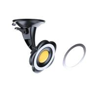 Soporte giratorio de 360 grados, diseño de flores, soporte para teléfono móvil para coche de 17, 16, 15