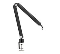 Soporte giratorio de 360 grados para micrófono con adaptador de 3/8 pulgadas a 5/8 pulgadas para estudio de grabación de videojuegos