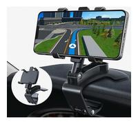Soporte giratorio de 360 grados para teléfono móvil en el salpicadero del coche, compatible con smartphones de 3 a 7 pulgadas y GPS.