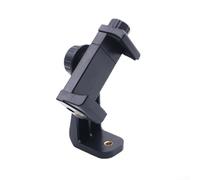 Soporte giratorio de 360° para teléfono móvil para trípode, soporte adaptador de montaje de tornillo de 1/4 pulgadas, soporte ajustable para teléfono celular para iPhone SamsungAccesorio compacto de