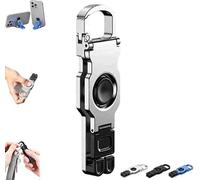 Soporte giratorio magnético de doble cara, rotación de 360°, soporte magnético 2 en 1 para teléfono, se pliega en el bolsillo, accesorio de fuerte adherencia para aliviar el estrés para gimnasio