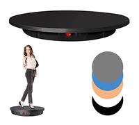 Soporte giratorio motorizado con mando a distancia para fotografía de productos, incluye 5 fondos de PVC, ideal para mostrar productos