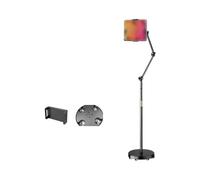 Soporte giratorio multifuncional para teléfono para video, blogs, fotografía, brazo ergonómico de metal, ángulos perfectos, soporte de brazo de cámara superior para transmisión en vivo