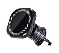 Soporte giratorio para coche con imán fuerte de cáñamo magnético negro