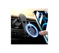 Soporte giratorio para coche Magsafe para Apple, magnético, negro