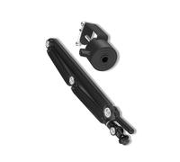 Soporte giratorio para micrófono de 360 grados con rosca de 3/8 y 5/8 pulgadas, compatible con la mayoría de soportes de choque para micrófono