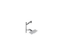 Workstation (Monitor, Keyboard) Wall Mount 27 inch, 6 kg, VESA 75x75, 100x100, silver