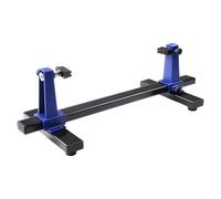 Soporte giratorio para PCB para placas de 0 a 300 mm con abrazadera ajustable y base acolchada de goma para una configuración segura de soldadura