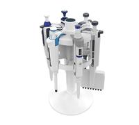 Soporte giratorio para pipetas de laboratorio para micropipetas de laboratorio para almacenamiento de micropipetas de laboratorio