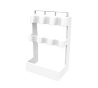 Soporte giratorio para pipetas de laboratorio, soporte de almacenamiento giratorio para organizadores de estantes de laboratorio