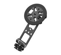 Soporte giratorio para smartphone para cámaras réflex digitales, diseño de agujero roscado estándar para adaptador de corriente externo, montaje de zapata fría con agujero roscado