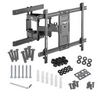 Soporte giratorio para tv 37-85' negro max vesa 600x400 60kg maclean m