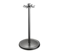 Soporte giratorio para utensilios de cocina, organizador plano, árbol de herramientas de 360 grados, cuchara de cocina compacta, estante de almacenamiento con múltiples ganchos, base de almacenamiento