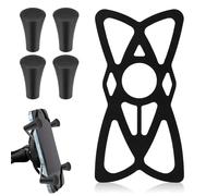 Soporte Goma para Teléfono, Bandas de Seguridad de Silicona Compatibles con X-Grip RAM Bicicleta Antideslizante Mount Tapas de Goma para Bicicleta Motocicleta Manillar