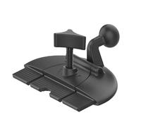 Soporte GPS con ranura para CD de coche para pantalla Carplay, base de soporte de bola de rotación de 17 mm compatible con Garmin Navi Series 3.5-7 pulgadas