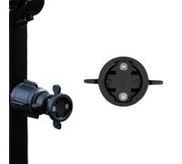 Soporte GPS para bicicleta - Soporte de contador de velocidad con correa ajustable - para ordenador de bicicleta | para bicicleta de montaña carretera eléctrica plegable taller garaje casa exterior