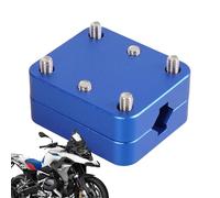 Soporte GPS para motocicleta, soporte de navegación, soporte para manillar, soporte antivibración, resistente al óxido, accesorio de engranaje de turismo fácil de instalar para scooter, crucero