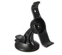 Soporte GPS para parabrisas de coche con soporte de ventosa para Garmin Nuvi 50/50LM/50LMT - Diseño ajustable de bola y zócalo, plástico negro