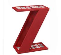 Soporte grande para tacos de billar y caña de pescar, soporte de almacenamiento para el hogar, sala de juegos, bar y escuela, elegante diseño dorado, perfecto para nize tu equipo