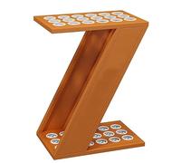 Soporte grande para tacos de billar y soporte de almacenamiento para caña de pescar, elegante para sala de juegos, bar, escuela y hogar, acabado dorado