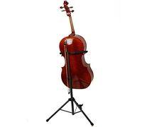 Soporte Guitarra Suelo Soporte para violonchelo con soporte para arco, Profesional de pie negro Soporte de almacenamiento de instrumentos, Chicas Chicos Principiantes, tienda dormitorio habitación uni