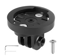 Soporte Hembra para Ordenador de Bicicleta Garmin Adaptador Universal Soporte Delantero para Garmin Distancia Entre Orificios de 22 mm Soporte de Cámara Apto para Garmin Edge