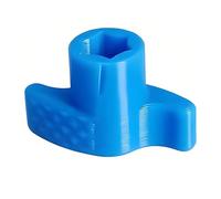 Soporte hexagonal para puntas de destornillador con mango ergonómico para un agarre seguro, fácil de operar para proyectos, herramienta ergonómica de mango de mariposa
