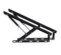 Soporte hidráulico de elevación de cama, elevador neumático de tapa de almacenamiento para mecanismo de plegado hacia arriba, kit de elevación de almacenamiento de cama de resorte de gas, 60 cm