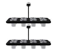 Soporte hidropónico - Sumergible para plantas ornamentales | Soporte multifuncional para acuario utilizado como interior fijo para acuario y plantas flotantes, fácil de limpiar, mejora