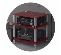 Soporte HIFI con absorción de golpes, estante de audio y video de 2/3/4 niveles, perfecto para componentes de alta fidelidad, cine en casa y audiófilos