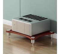 Soporte Hifi de 1, 2, 3 y 4 niveles, soporte multimedia de audio y video, estantes estéreo abiertos para impresoras, consola de juegos, caja de TV, sistema de reproductor de discos de oficina