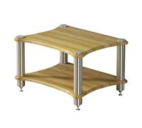 Soporte HiFi - Estante de altavoces de 3 niveles para equipos AV, gabinete de TV y amplificador, estante de audio resistente para cine en casa, fácil montaje