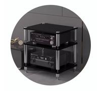 Soporte HIFI para componentes de audio y vídeo, estante de varios niveles para tocadiscos y armarios, estante AV que ahorra espacio