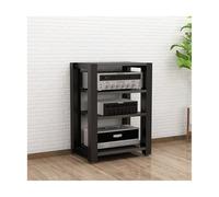 Soporte HIFI para medios AV, estantes de almacenamiento ajustables, reproductor de discos de CD, estante de componentes estéreo, gabinete de audio moderno