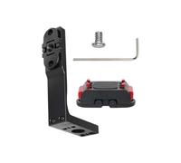 Soporte horizontal para cámaras de acción que mejora la estabilidad Construcción de aleación de aluminio Ajuste en ángulo múltiple T Antideslizante Adaptador de trípode