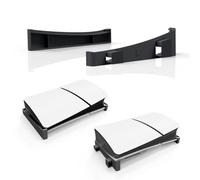 Soporte Horizontal Para PS5 slim, Base Soporte Accesorios con Mads Antideslizante (negro)