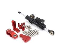 Soporte Horquilla Amortiguador Estabilizador Dirección Motocicleta para Aprilia RS660 RS-60 660 2021 2022 2023 con Control Seguridad Ajustable Lineal Invertido Estabilizador Abrazadera(Conjunto 4)