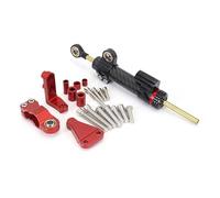 Soporte Horquilla Amortiguador Kit De Soporte Montaje para Amortiguador Dirección Motocicleta para Aprilia RS 660 RS660 Rs660 2021 2022 2023 Estabilizador Abrazadera(Conjunto 19)