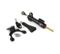 Soporte Horquilla Amortiguador Kit Montaje Soporte Amortiguador Dirección Motocicleta para Z 900 para Z900 2020-2024 Estabilizador Abrazadera(Conjunto 5)