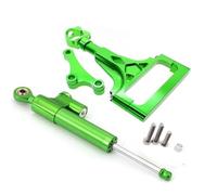 Soporte Horquilla Amortiguador Kit Montaje Soporte Amortiguador Dirección para para Z750 Z750R 2003-2013 Estabilizador Abrazadera(Conjunto 5)