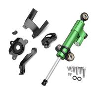 Soporte Horquilla Amortiguador Kit Soporte Montaje Amortiguador Dirección Motocicleta para para Z1000 Z-1000 2017-2018 Estabilizador Abrazadera(Conjunto 4)