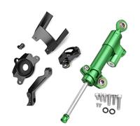 Soporte Horquilla Amortiguador Soporte Montaje Estabilizador Amortiguador Dirección Motocicleta para para Z1000 Z-1000 2017-2018 Adaptador Estabilizador Abrazadera