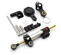 Soporte Horquilla Soporte Amortiguador Dirección Ajustable Motocicleta para Yamaha YZF-R1 1998-2001 Kit Montaje Estabilizador Soporte De Montaje Amortiguador(Conjunto 2)