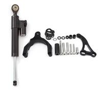 Soporte Horquilla Soporte Amortiguador Dirección Estabilizador Motocicleta para Suzuki GSX S750 GSX-S750 GSXS750 2017-2023 con Kit Montaje Soporte De Montaje Amortiguador(Conjunto 3)