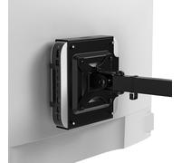 Soporte humanocéntrico VESA compatible con Mac Mini, adaptador personalizado detrás del monitor con brazo, patrones 75x75 y 100x100 mm, no funciona con M4