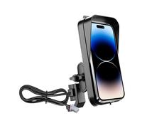 Soporte Impermeable para Teléfono Móvil En Patinete Eléctrico, Moto O Bicicleta - Montaje En Manillar Ideal para Navegación GPS, Llamadas, Grabación De Videos Y Entretenimiento Durante Tus Recorridos