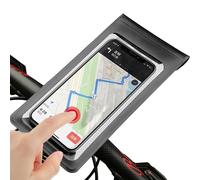 Soporte impermeable para teléfono móvil para moto, giratorio 360 grados, soporte para teléfono móvil, para manillar de motocicleta, soporte para teléfono móvil, de tubo de 4,33 x 3,54 x