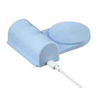 Soporte inalámbrico compatible para selfies para Samsung, y mango de cámara multifunción, resistente a las sacudidas y estable, tamaño compacto y ligero, opciones negro, rosa, azul (azul)