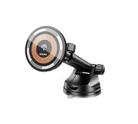 Soporte inalámbrico para smartphone MagSafe de 15 W para coche - Negro