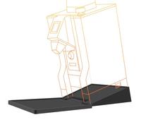 Soporte inclinado con bandeja compatible con molinillo Eureka Mignon, base inclinada duradera y bandeja de goteo, accesorios para molinillo de espresso